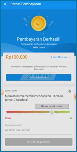 Deposit Indodax Lewat Dana Berhasil