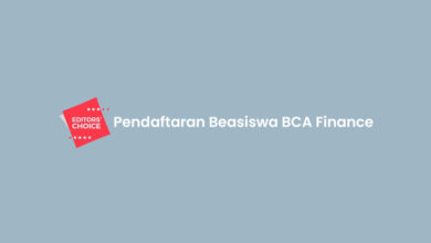 Pendaftaran Beasiswa BCA Finance